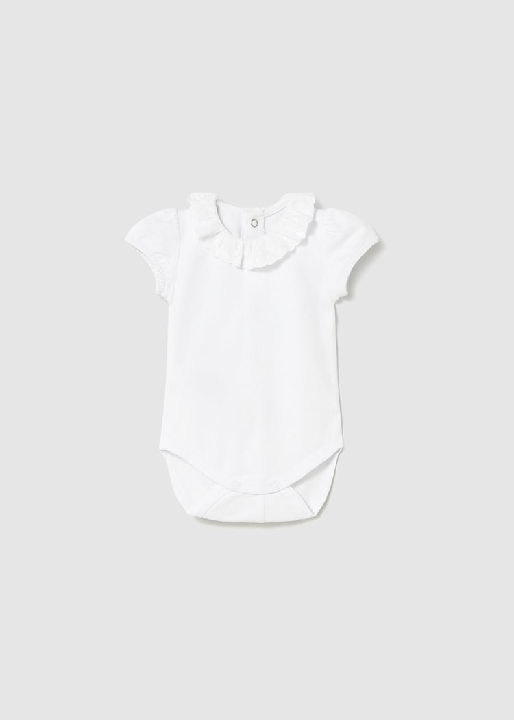 Newborn Girl Ruffled Bodysuit 1730