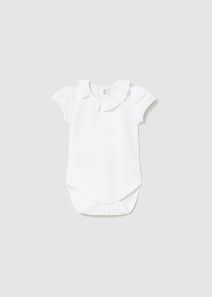 Newborn Girl Ruffled Bodysuit 1730