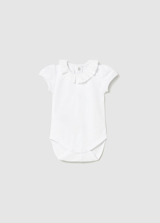 Newborn Girl Ruffled Bodysuit 1730