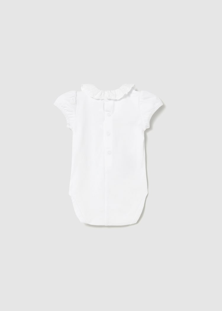 Newborn Girl Ruffled Bodysuit 1730