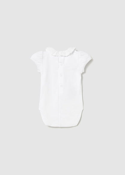 Newborn Girl Ruffled Bodysuit 1730