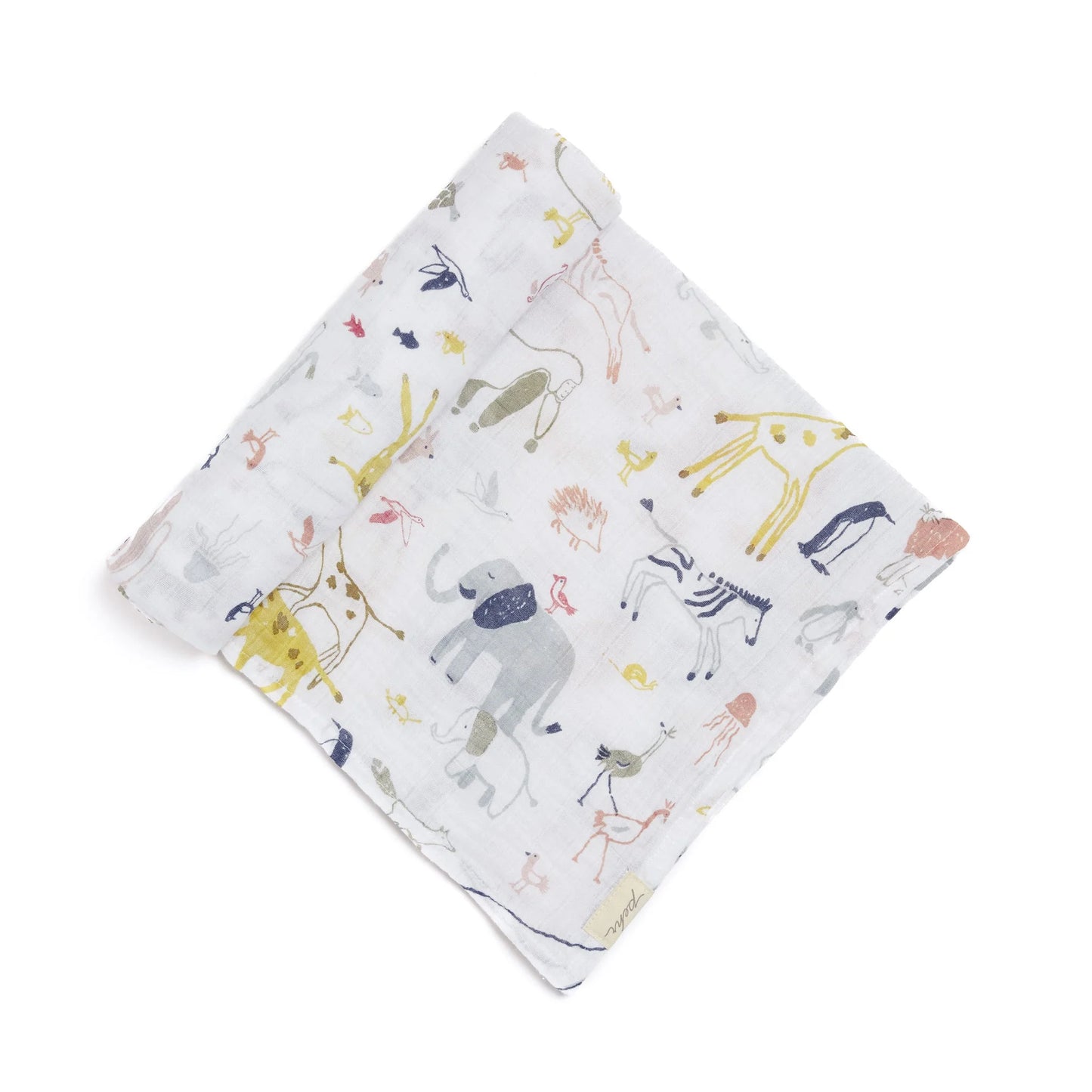 Organic muslin swaddle