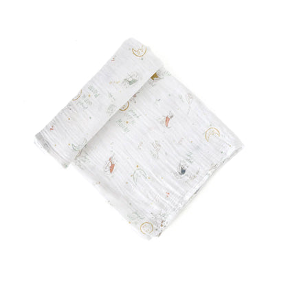 Organic Cotton Muslin Swaddle