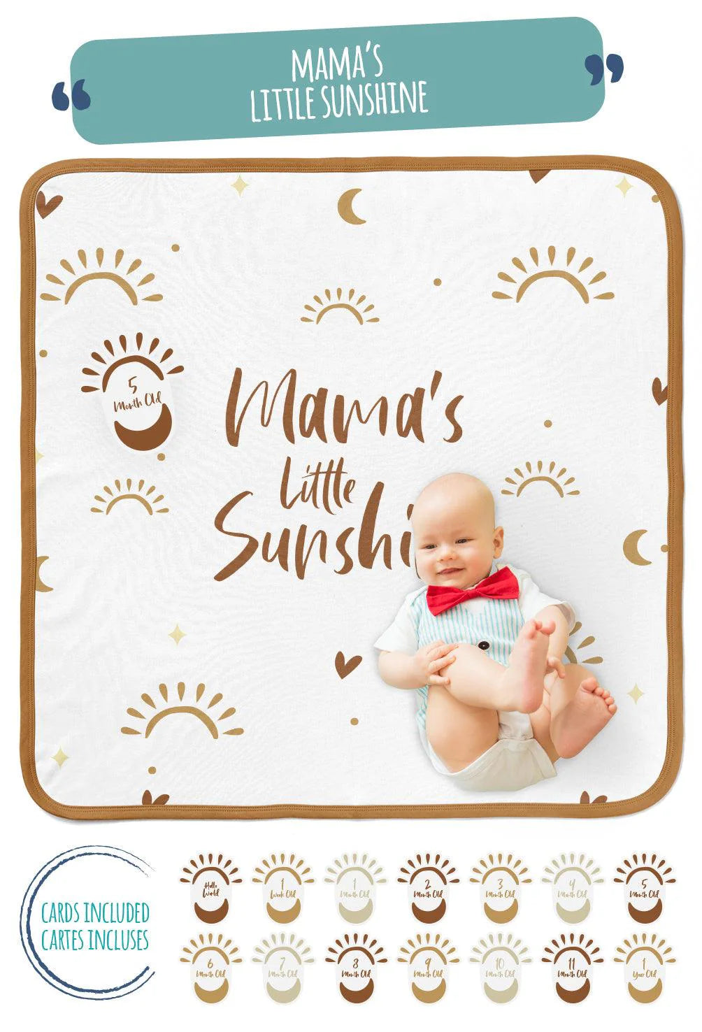 Tencel Luxe Milestone Blanket
