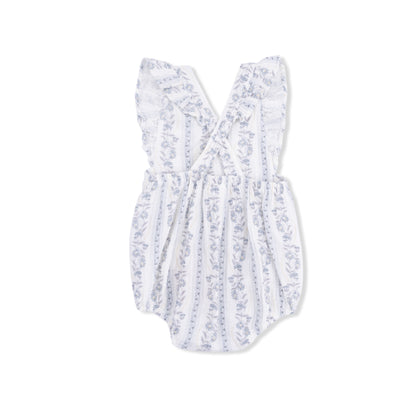 Organic Muslin Ruffle Sunsuit