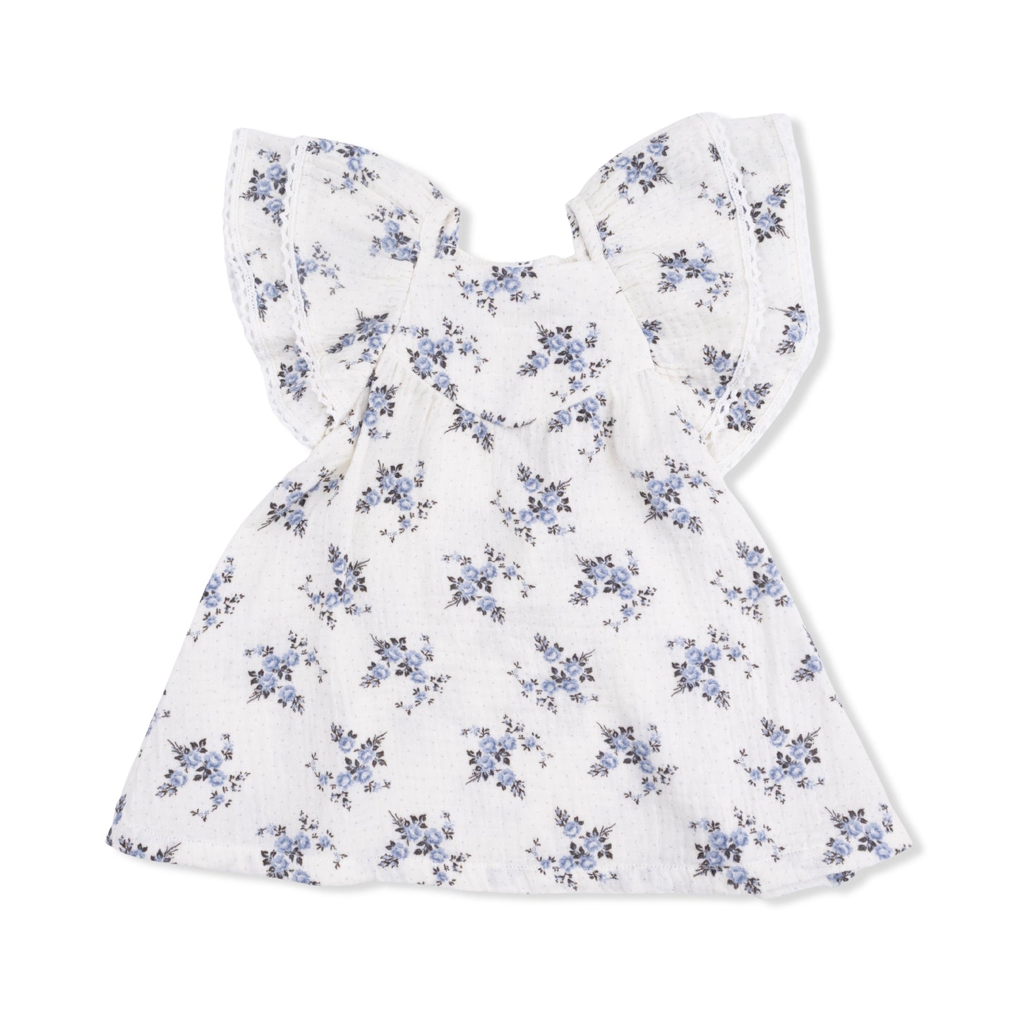 Organic Muslin V-Neck Dress + Bloomers