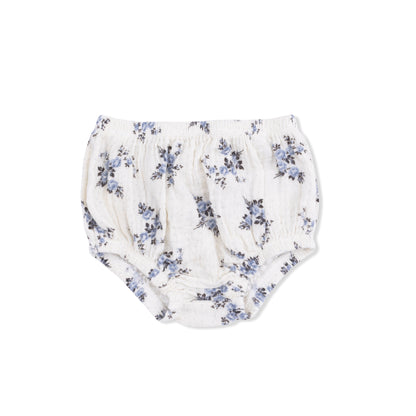 Organic Muslin V-Neck Dress + Bloomers