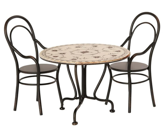 Dining Table Set with 2 Chairs