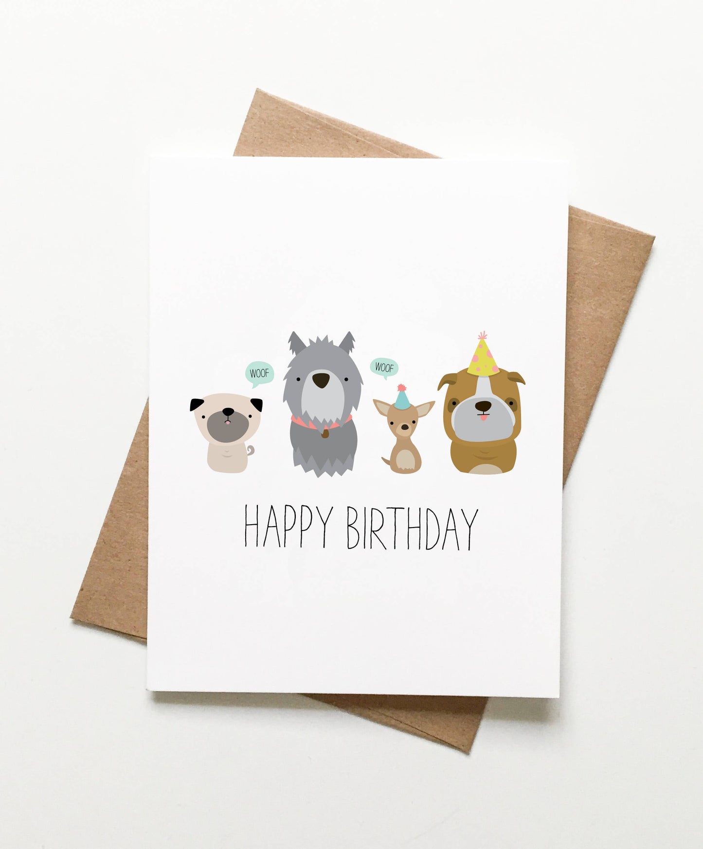 Le Trango Studios - Dog Birthday Card