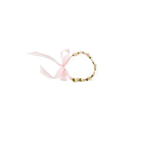 Flower Crown for Dolls - Rosy Pink