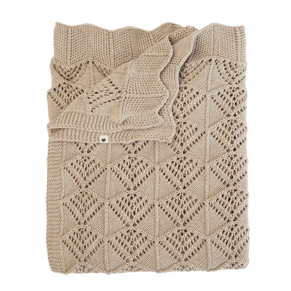 BIBS Knitted Blanket Wavy