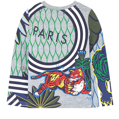 Kenzo Kids Printed T-shirt - Multi Icons