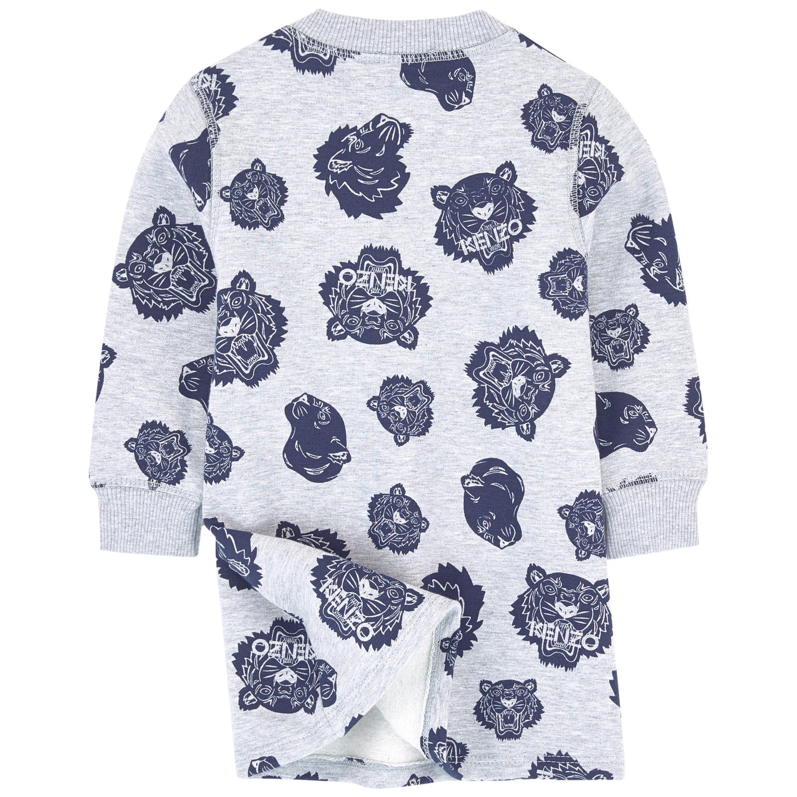 Kenzo Kids Sweatshirt dress with a print Multi Icons