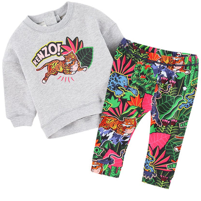 Kenzo Kids Graphic sweatshirt and leggings - Fantastic Kenzo