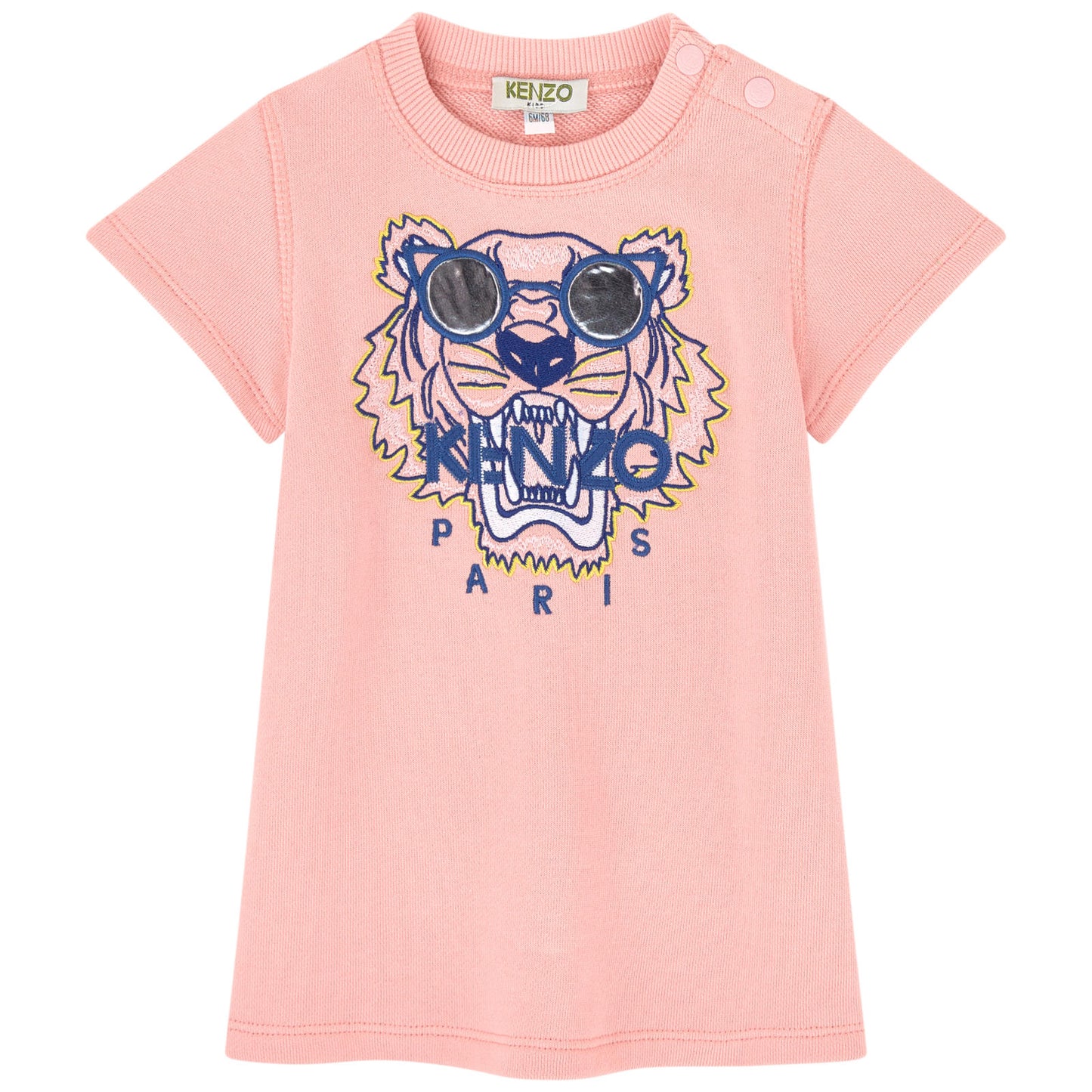 Kenzo Kids Tiger Print Sweatshirt Dress