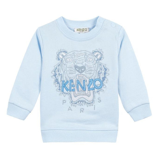 Kenzo Kids embroidered tiger sweatshirt
