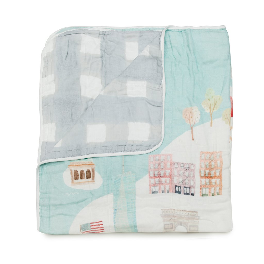 LouLou Lollipop Muslin Quilt Blanket