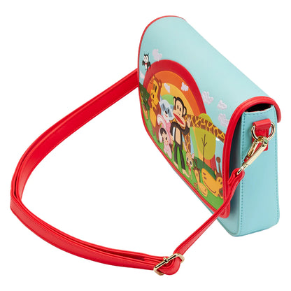 Paul Frank Rainbow Group Crossbody Bag