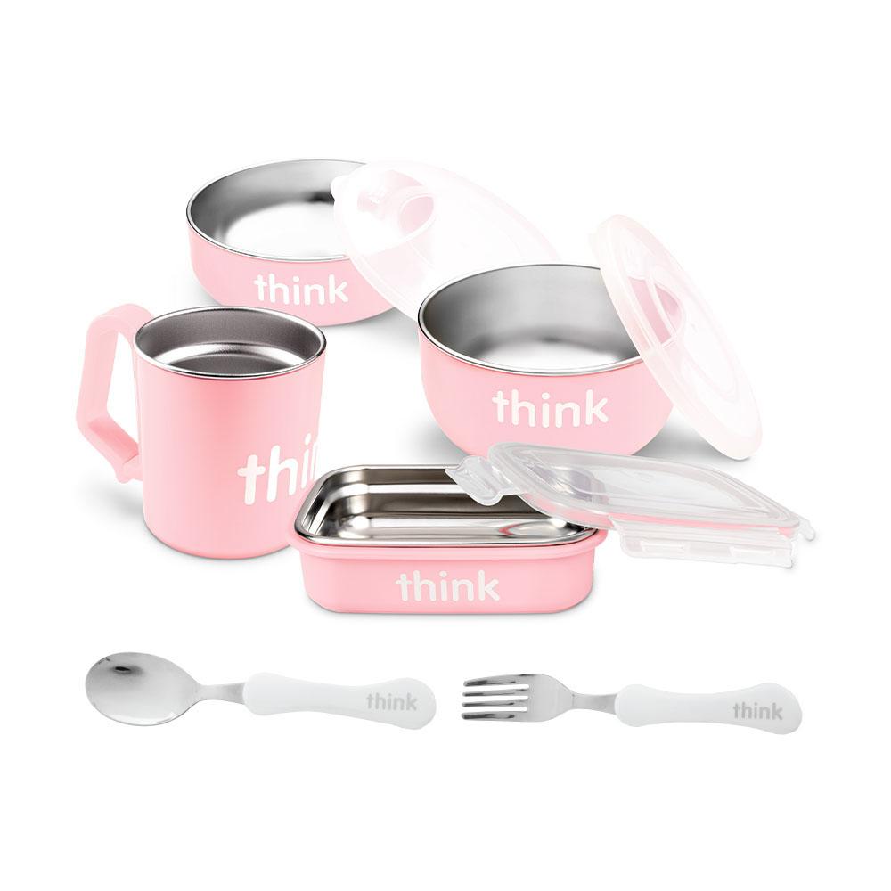 The Complete BPA Free Feeding Set with Fork and Spoon