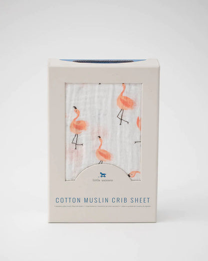 Cotton Muslin Crib Sheet
