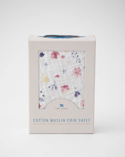 Cotton Muslin Crib Sheet