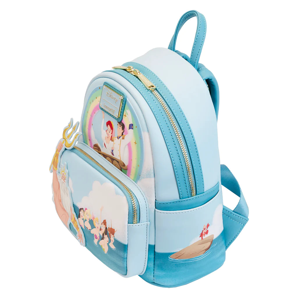 dumbo admit one mini backpack The Little Mermaid: Triton's Gift Loungefly Mini Backpack