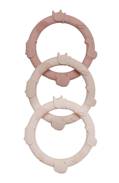 Wild Teething Ring Set