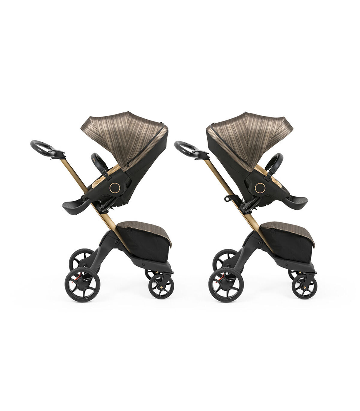 STOKKE XPLORY X STROLLER - Gold Black – Baby Shoppe