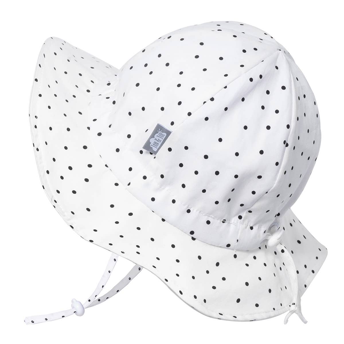 Cotton Floppy Sun Hat | Dots