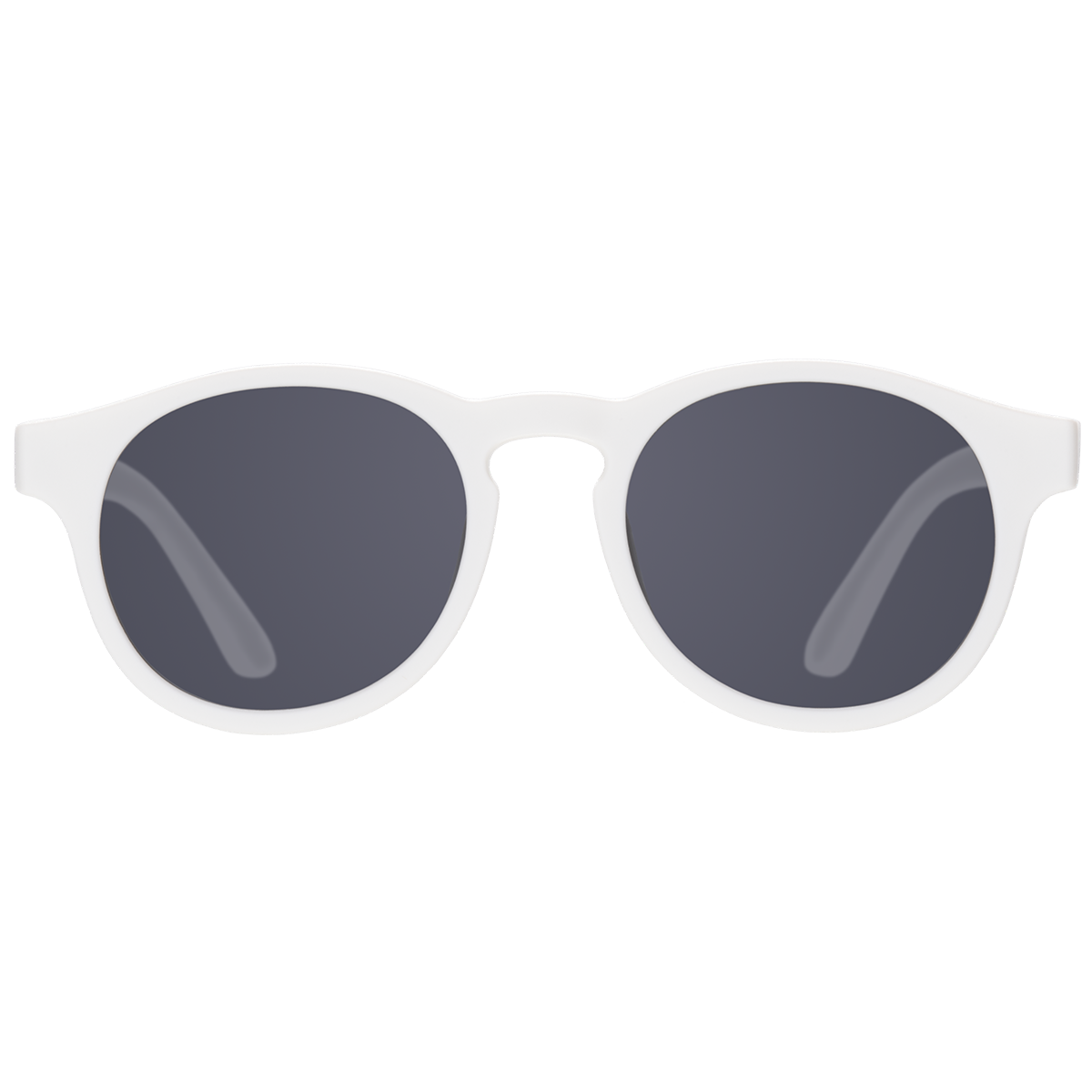 Wicked White Keyhole Kids Sunglasses