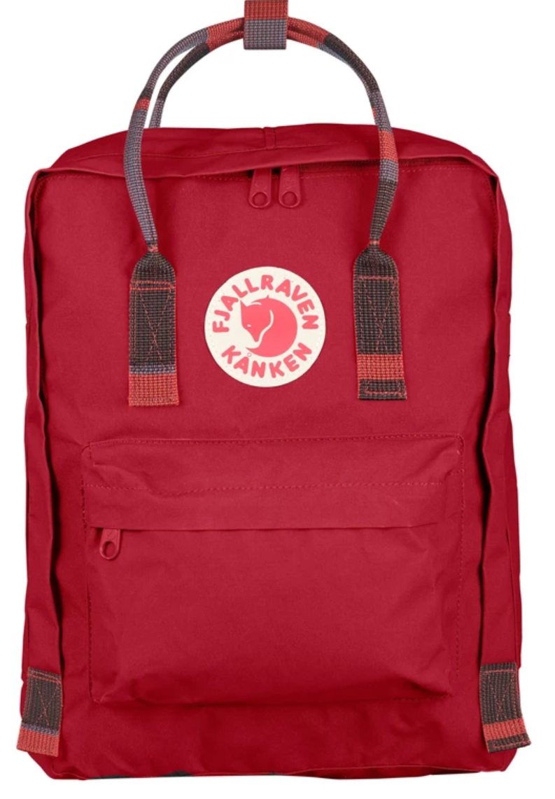 Kanken classic deep red best sale