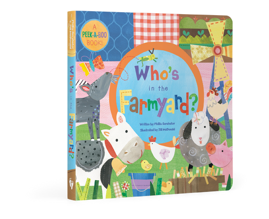 Who's in the Farmyard: Large Board Book