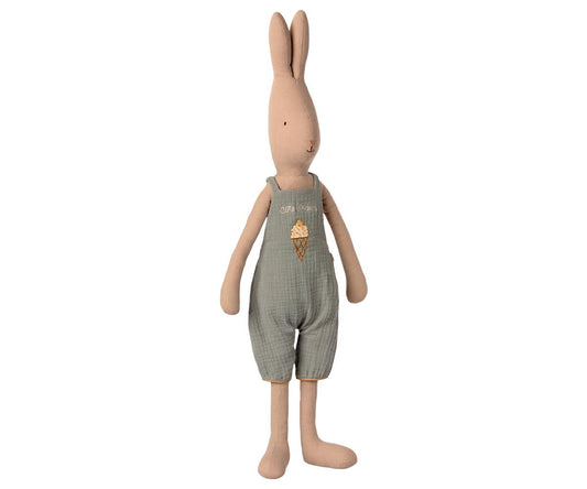 Rabbit size 4, Overall - Dusty Blue