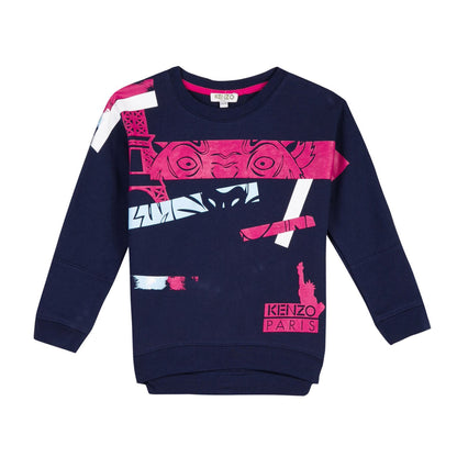 Kenzo Kids Print sweatshirt