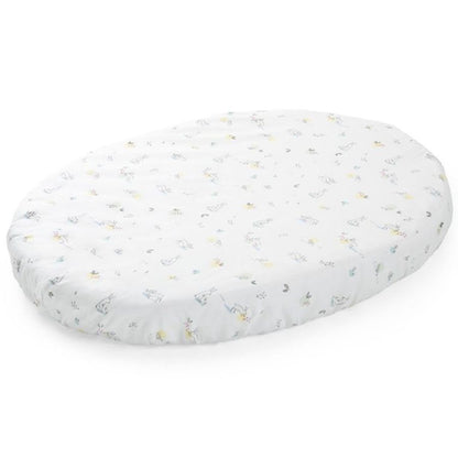 stokke sleepi v2 sheets Oilo Studio Capri Stokke Mini Crib Sheet In Blush