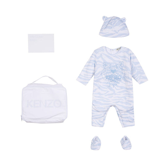 Kenzo Kids doreale set baby jumpsuit light blue