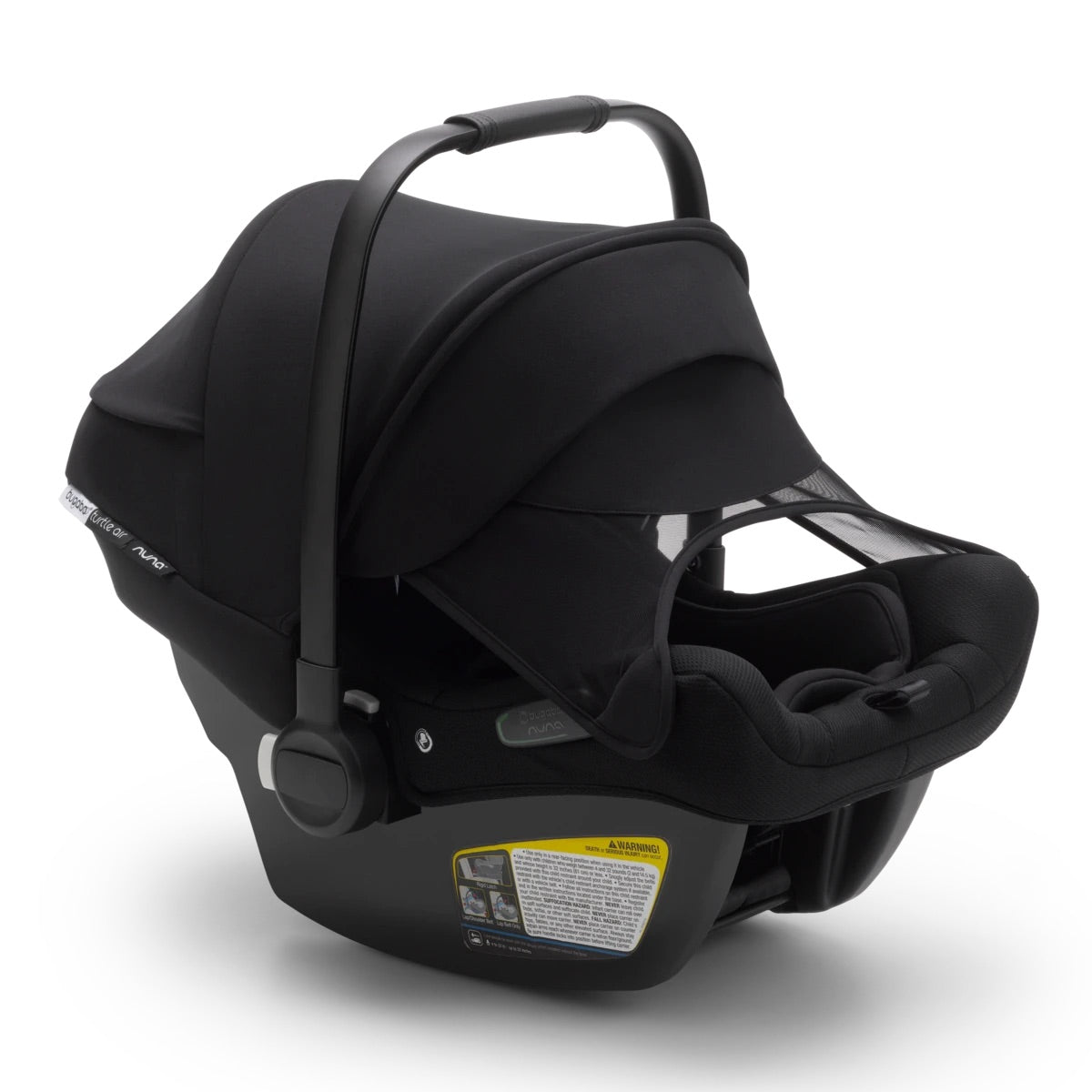 BUGABOO TURTLE AIR BY NUNA INFANT CAR SEAT AND RECLINE BASE