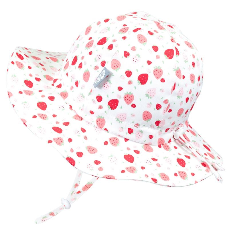 Cotton Floppy Hat | Strawberry