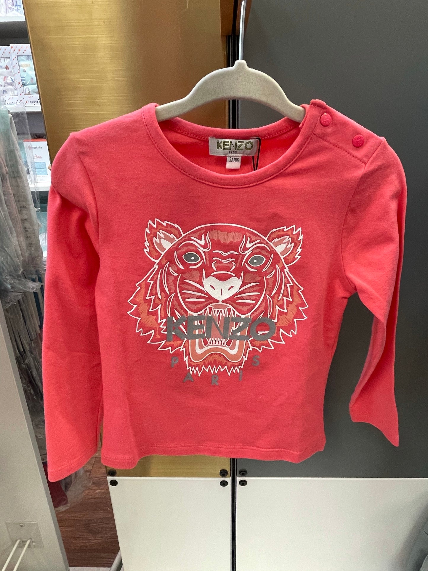 Kenzo Kids Tiger Long Sleeve T-shirt