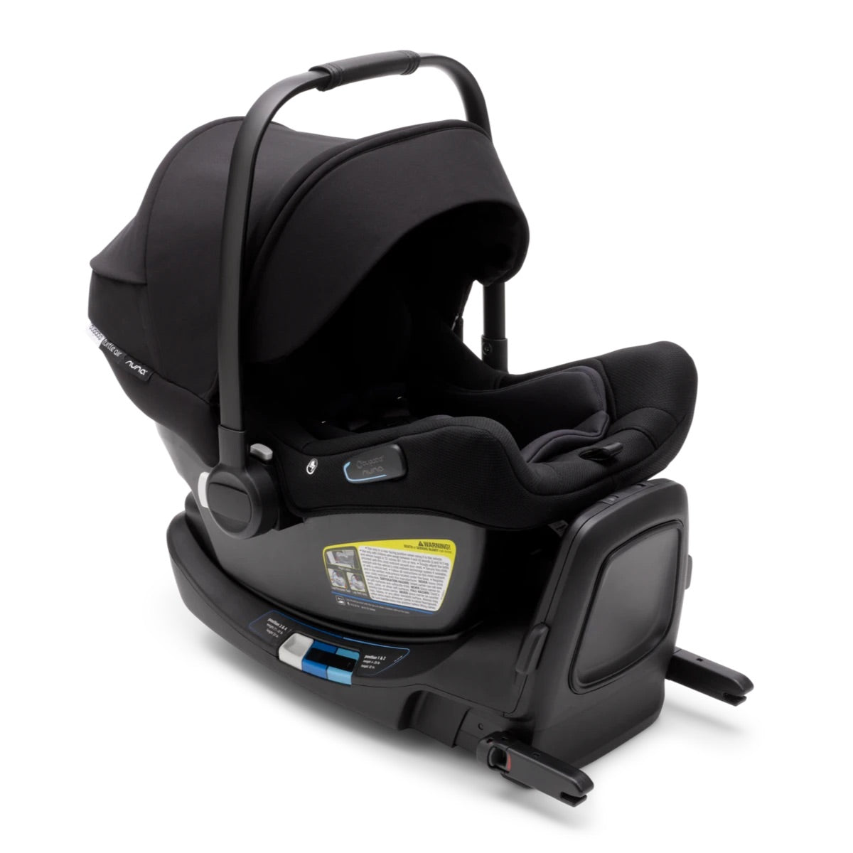 BUGABOO TURTLE AIR BY NUNA INFANT CAR SEAT AND RECLINE BASE