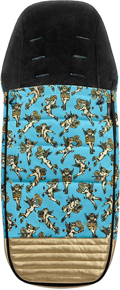 cybex jeremy scott blue Cybex Jeremy Scott Footmuff – Baby Shoppe