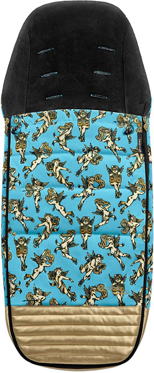 cybex jeremy scott wings blue Cybex Jeremy Scott Footmuff – Baby Shoppe