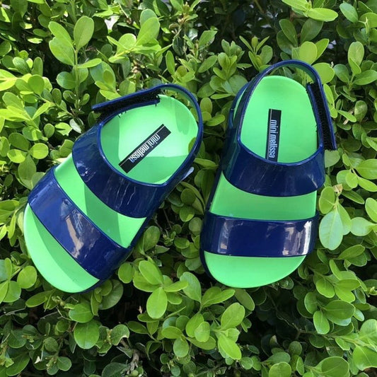 Mini Cosmic Sandals Navy