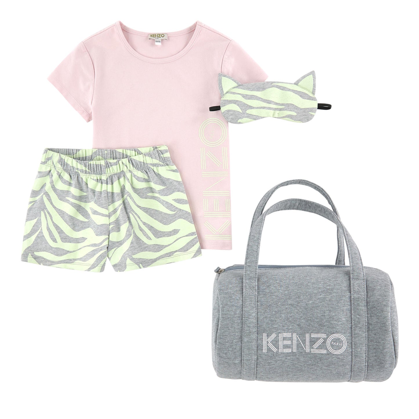 Kenzo Kids 2-piece pyjamas and phosphorescent night mask - Glow in the Dark
